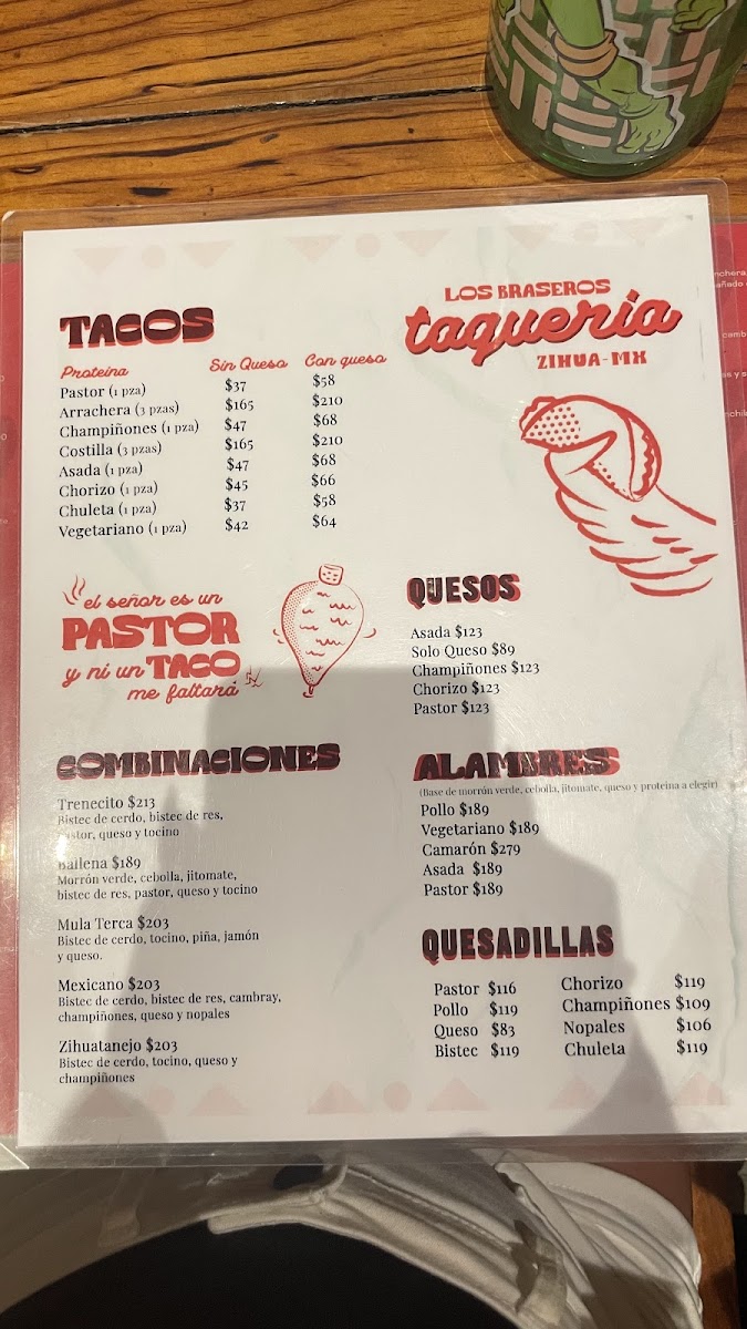 Los Braseros Menu - Image 4