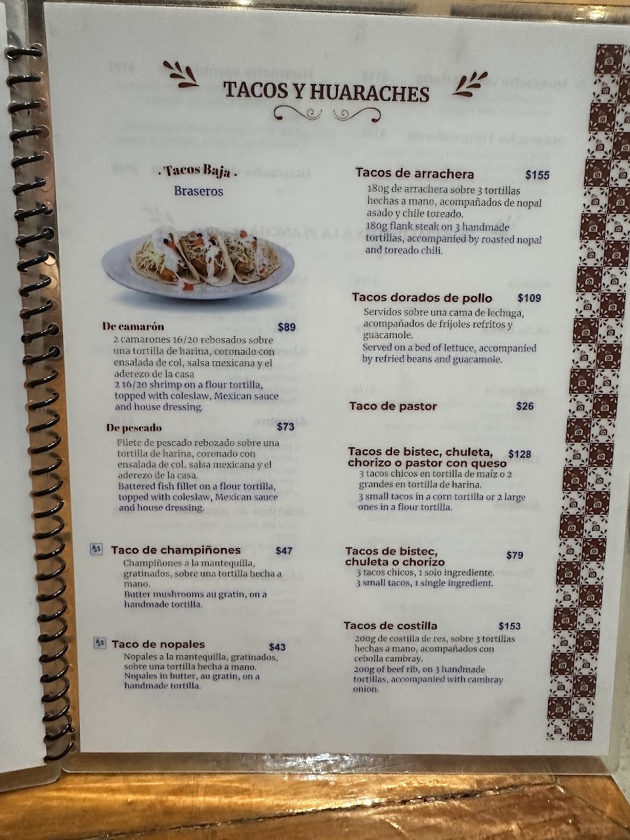 Los Braseros Menu - Image 5